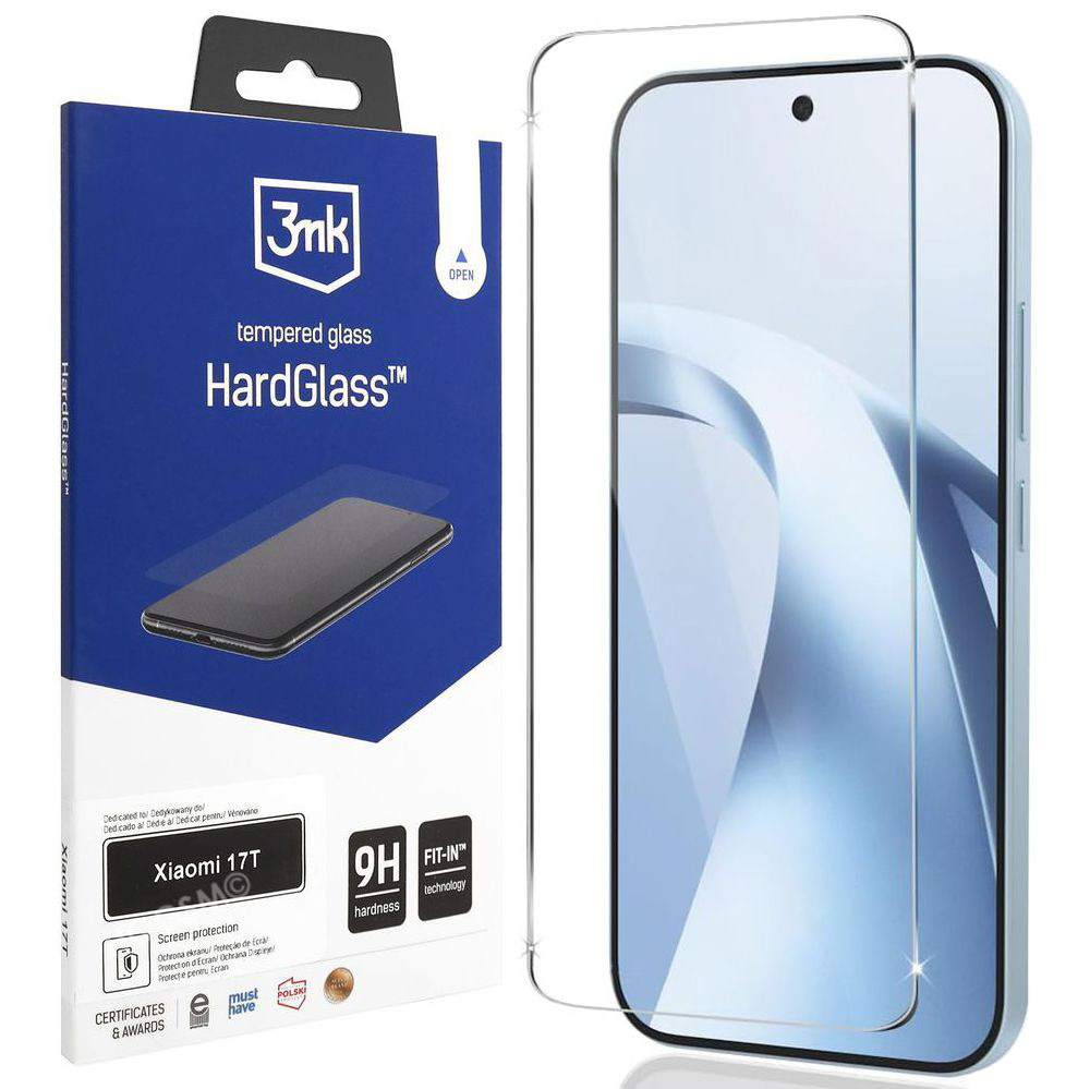 3mk HardGlass | Szkło Hartowane 9H do Xiaomi 17T