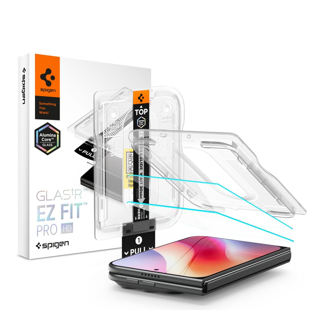Szkło Hartowane SPIGEN GLAS.TR EZ FIT PRO HD AC 2-PACK do Apple iPhone Duo
