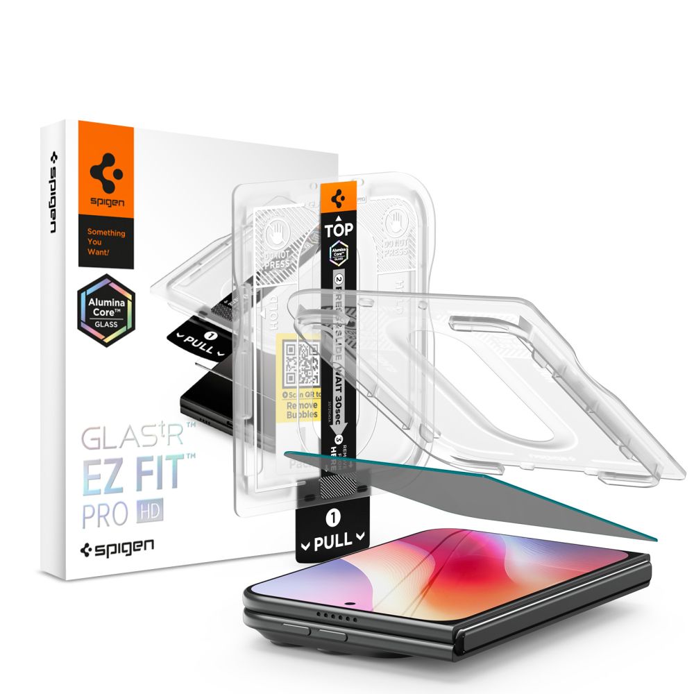 Szkło Prywatyzujące SPIGEN GLAS.TR EZ FIT PRO HD AC do iPhone Duo, 1szt PRIVACY GLASS