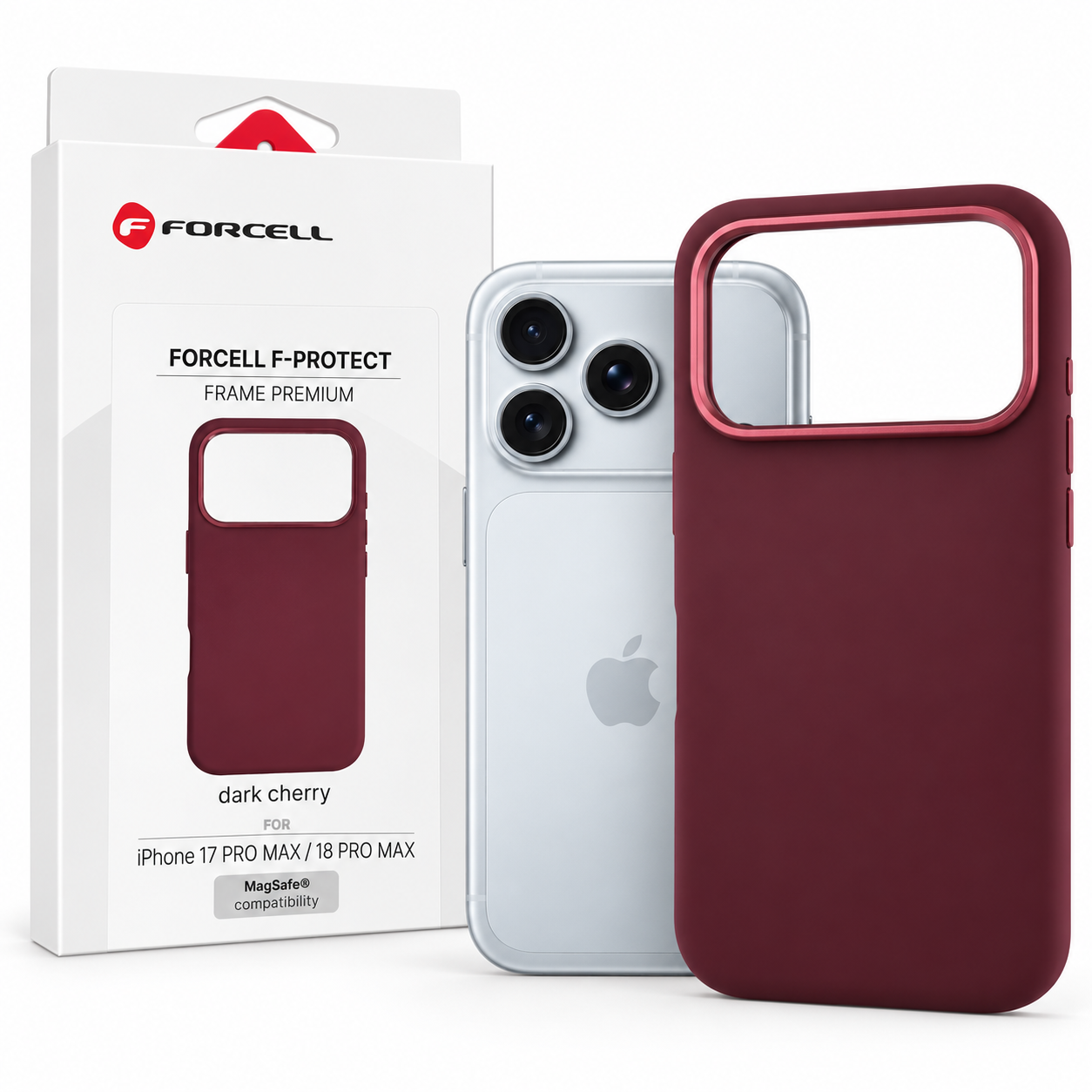 Etui silikonowe Forcell MagSafe do iPhone 17 Pro Max / 18 Pro Max