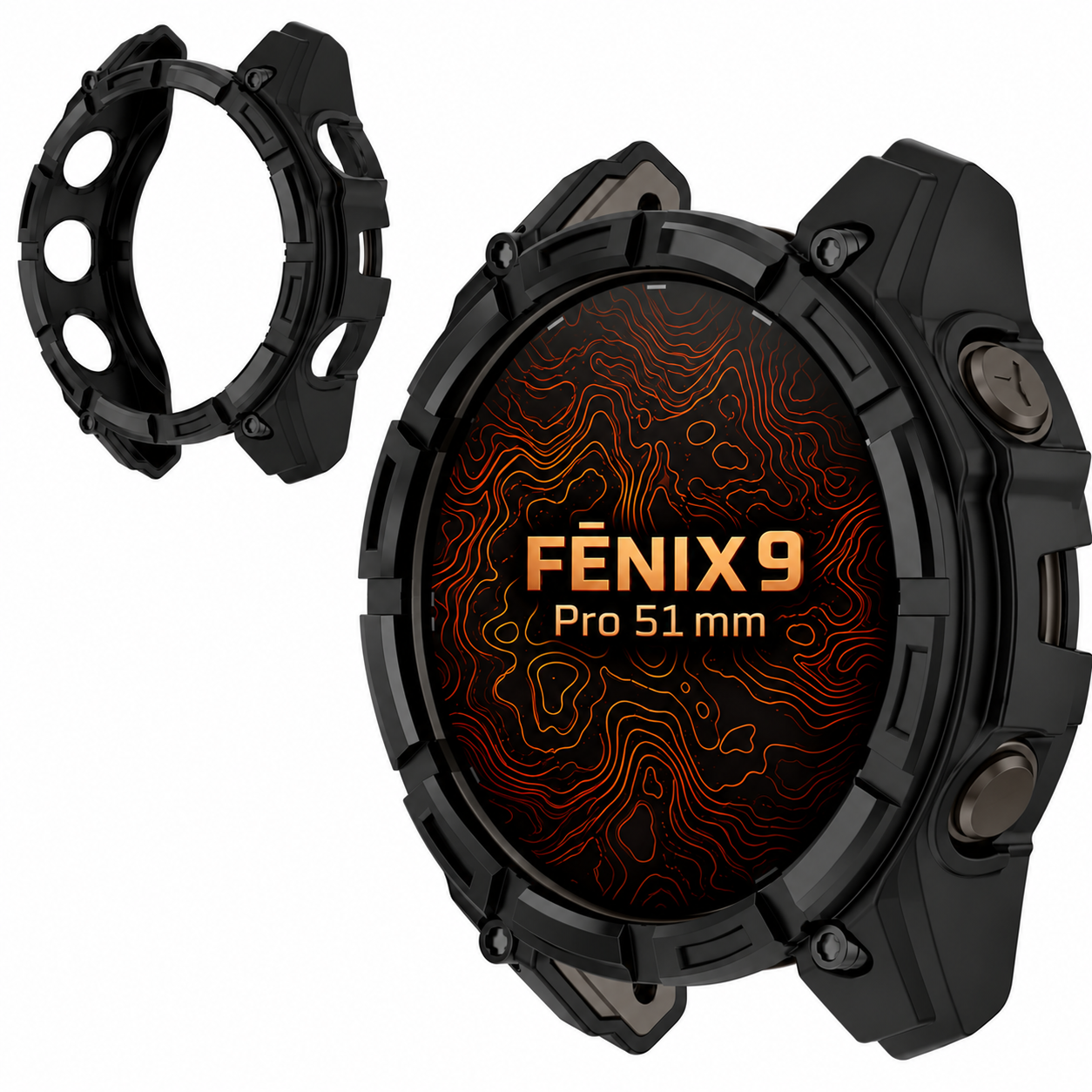 Etui ochronne SmartGuard Defense Air do Garmin Fenix 9 Pro 51 mm