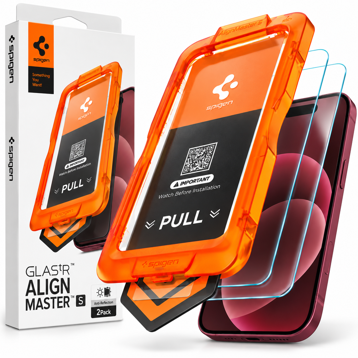 Szkło antyrefleksyjne Spigen ALM S Glas.tR Slim Anti Reflection 2-Pack do Apple iPhone 17 Pro Max / 18 Pro Max