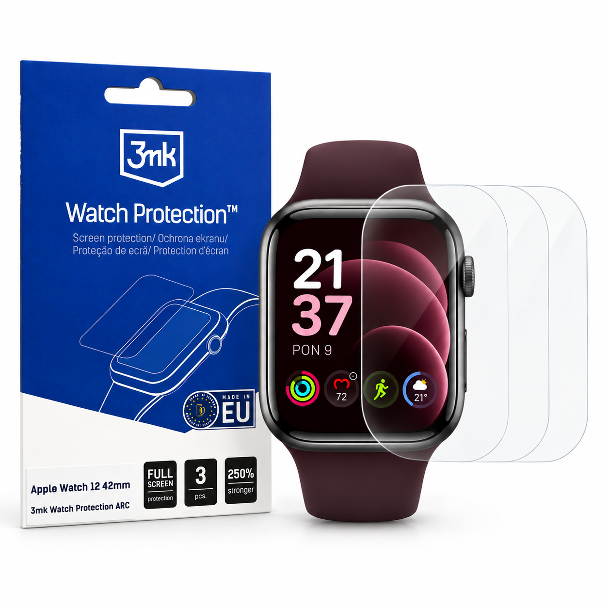 3mk Watch Protection ARC Apple Watch 12 42mm