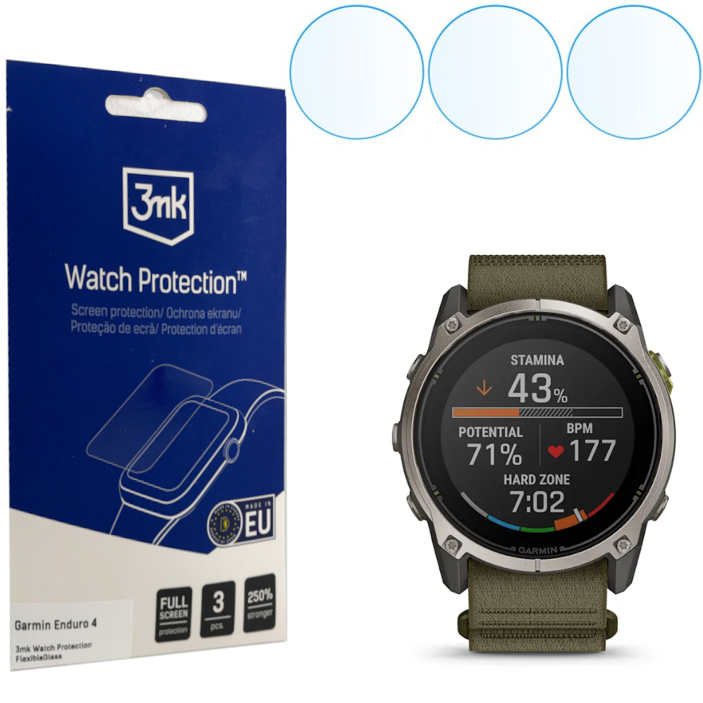 3mk Szkło Ochronne FlexibleGlass do Garmin Enduro 4
