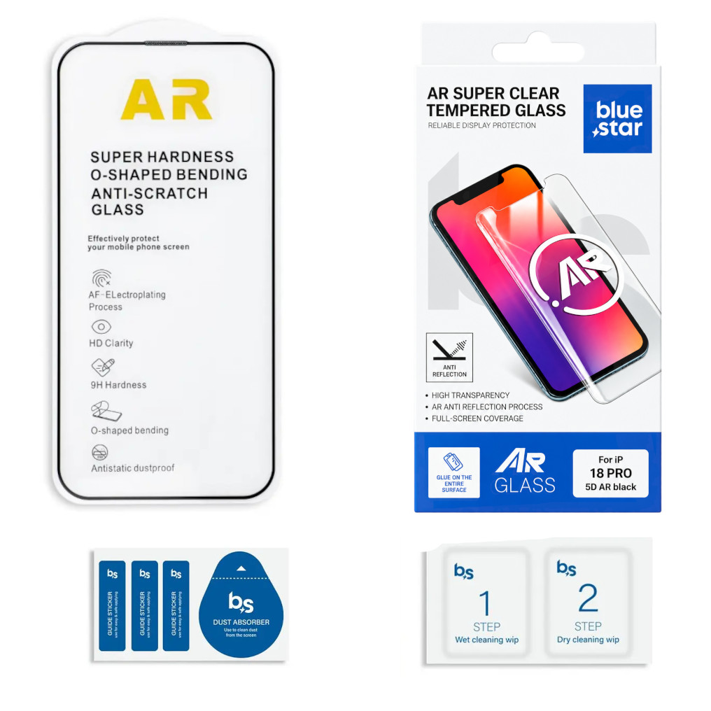 Szkło ANTYREFLEKSYJNE SmartGuard 5D do Apple iPhone 18 Pro